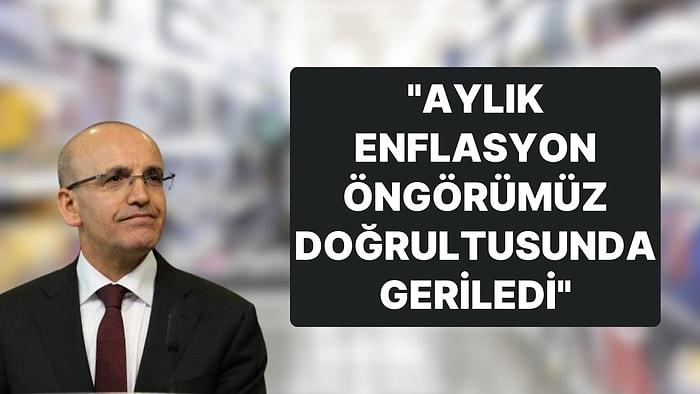 Mehmet Şimşek'ten Enflasyon Değerlendirmesi: "Aylık Enflasyon Öngörümüz Doğrultusunda Mart Ayında Geriledi"