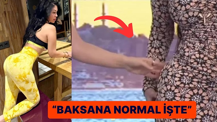 Ebru Polat Kalça Estetiği İddialarına Canlı Yayında Sunucunun Ellemesiyle Cevap Verdi
