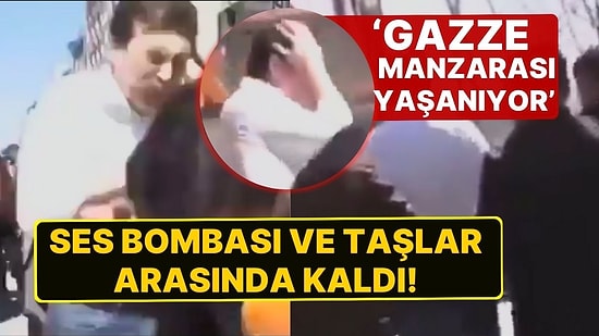 TİP Genel Başkanı Erkan Baş, Van'da Polis ve Göstericiler Arasında Kaldı: 'Burada Gazze Manzarası Yaşanıyor'