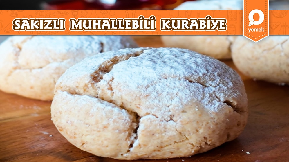 Kıyır Kıyır Zahmetsiz Sakızlı Muhallebili Kurabiye Nasıl Yapılır?