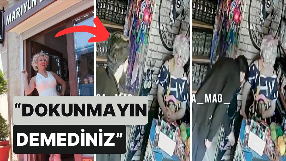Mardinli Marilyn Monroe Olarak Bilinen Melek Akarmut Dükkanında Tacize Uğradı: Sapığın Pişkinliği Sinir Bozdu