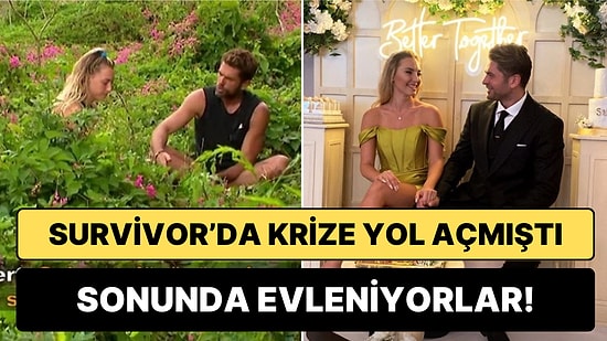 Survivor'da Aşk Üçgeni Krize Yol Açmıştı: Mert Öcal ve Sude Burcu Sonunda Evleniyor!