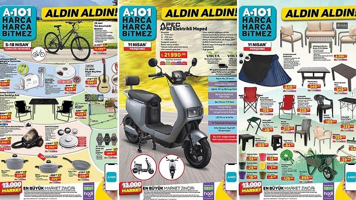 A101'e Elektrikli Moped Geliyor! 11 Nisan 2024 A101 Aldın Aldın Kataloğu