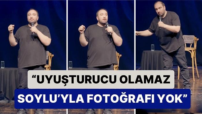 Özgür Turhan Süleyman Soylu Şakası ile İzleyenleri Buz Kestirdi:" Uyuşturucu Olamaz Soylu'yla Fotoğrafı Yok"