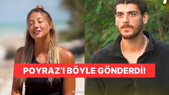 Survivor Aleyna Yarışmadan Elenen Poyraz'ı Şarkı Söyleyerek Dominik'ten Gönderdi!