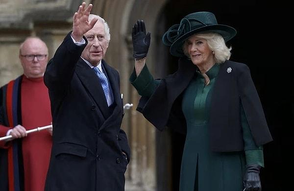 Ocak ayında geçirdiği operasyon sonrası kanser teşhisi konulan Kral Charles Paskalya Bayramı ile birlikte İngiltere halkıyla buluştu.