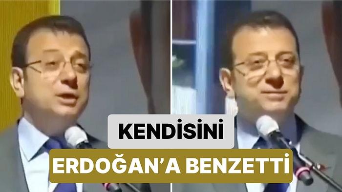 Ekrem İmamoğlu Konuşması Sırasında Kendisini Erdoğan'a Benzetti: "Böyle Deyince de Sesim Birine Benziyor"