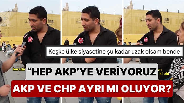 Sokak Röportajında Seçim Hakkında Konuşan Bir Vatandaş Her Cümlesiyle Ayrı Ayrı Beyninizi Yakacak