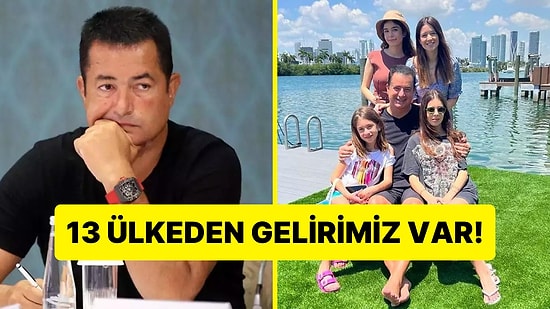 100 Milyon Dolar Serveti Olan Acun Ilıcalı "Aylık Kazanç" Açıklaması Yaptı!