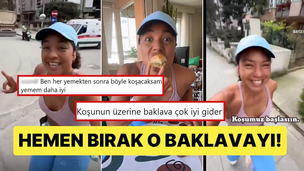 Tatlı Tatlı Yedi, Sonra Yakmak İçin Koştu: 2 Porsiyon Baklavayı Yakmak İçin Kaç Kilometre Koşmak Lazım?