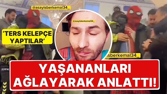 Bayram Namazında Gözaltına Alınan Örümcek Adam Yaşananları Ağlayarak Anlattı: 'Ters Kelepçe Yaptılar...'