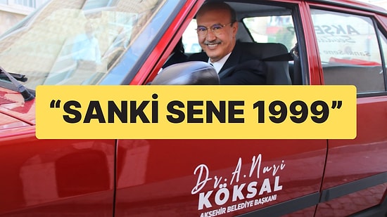 Yeni Başkana Yeni Makam Aracı: “Sanki Sene 1999”