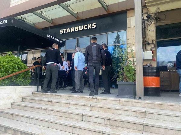 Edinilen bilgiye göre, olay Onikişubat ilçesindeki Şazibey Mahallesi’nde bulunan alışveriş merkezindeki Starbucks şubesinde meydana geldi.