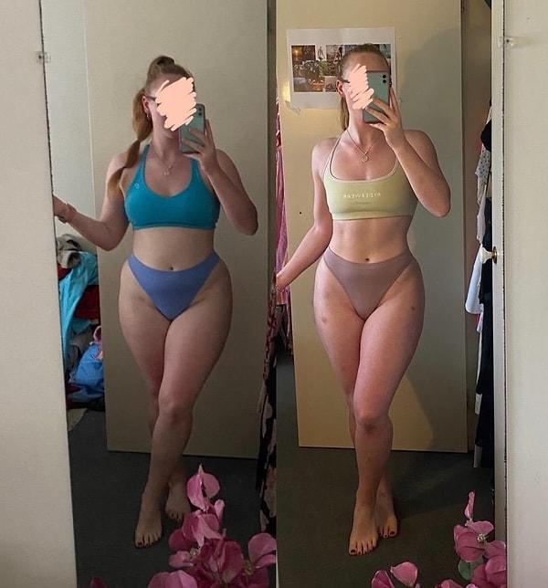 12. "1 yılda 8 kilo verdim ve çoğunlukla diyetim sayesinde olduğunu söyleyebilirim."