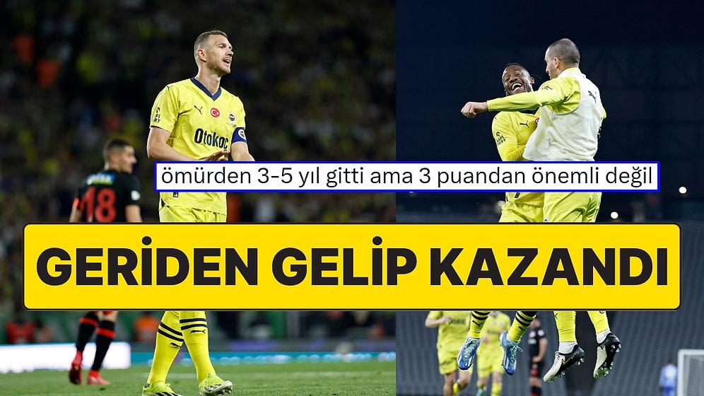 Heyecan Dolu Maçta Kazanan Fenerbahçe Oldu! Sarı-Lacivertliler Karagümrük'ü 2-1'lik Skorla Geçti