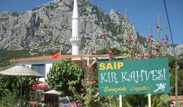Köyün kültür merkezi: Saip Kır Kahvesi