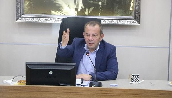 Tanju Özcan da kendine has üslubu ile eşine Belediye Meclis toplantısında cevap verdi.