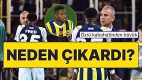 Fenerbahçe'nin Yıldız Orta Sahası Fred Olympiakos Maçının Son Bölümünde Oyundan Alınınca Taraftar İsyan Etti