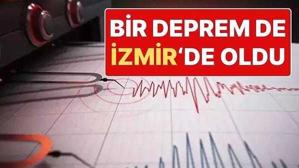 AFAD Açıkladı: İzmir Seferihisar'da Deprem