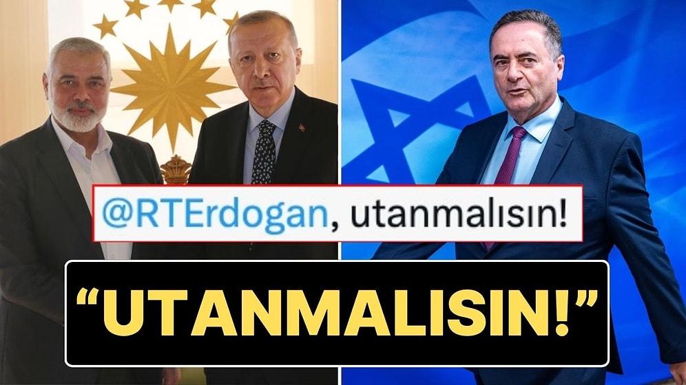 Hamas’ı İstanbul’da Ağırlayan Cumhurbaşkanı Erdoğan’a İsrail’den ‘Türkçe’ Tepki: “Utanmalısın!”