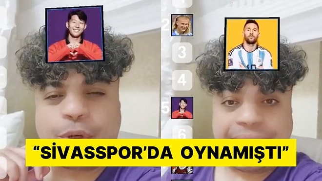 TikTok Fenomeni Mehmet Can'ın Sıfır Futbol Bilgisiyle Yaptığı Sıralama Videosu Kırdı Geçirdi