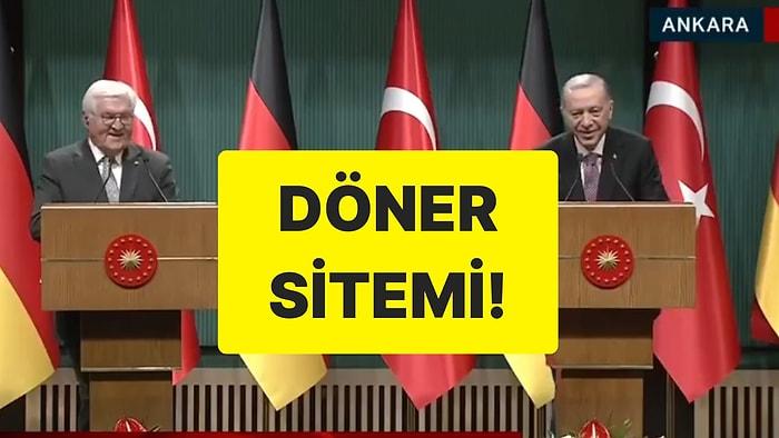 Cumhurbaşkanı Erdoğan’da Alman Mevkidaşına Döner Göndermesi: “İstanbul’da Bitti Galiba!”