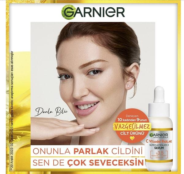 Garnier C Vitamini Parlak Süper Aydınlatıcı Serum, cildinizin ihtiyaç duyduğu tüm bakımı bir arada sunuyor.