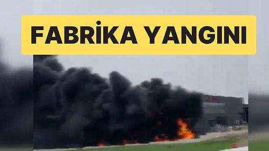 Ankara’da Fabrika Yangını: Dumanlar Etrafı Kapladı