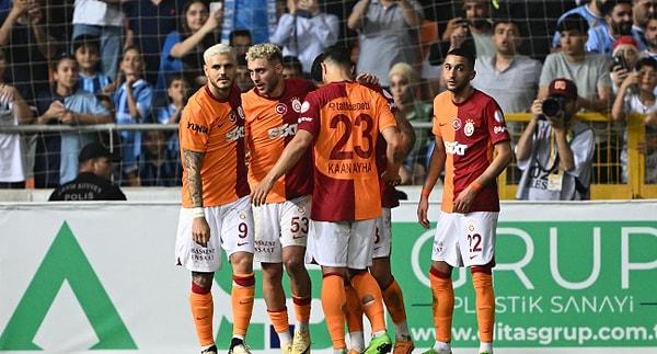 Galatasaray, dün akşam Adana Demirspor'u deplasmanda 3-0 mağlup ederek şampiyonluk yolunda önemli bir galibiyet aldı ve puanını 93'e çıkardı.
