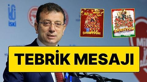 İstanbul Büyükşehir Belediye Başkanı Ekrem İmamoğlu Göztepe ve Amedspor'un Şampiyonluklarını Kutladı