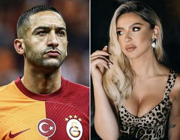 Boşanmadan sonra adı farklı isimlerle anılmaya başlanan Hadise'nin Galatasaray yıldızı Hakim Ziyech'la ilişki yaşamaya başladığı öne sürülmüştü.