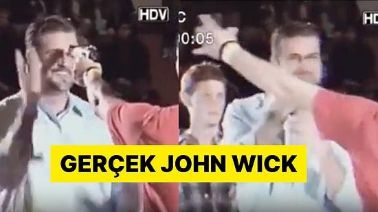 Bir Saniyenin Altında Bir Sürede Düşmanını Etkisiz Hale Getiren Gerçek John Wick