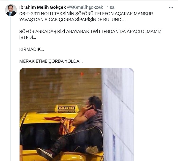 Eski başkan Melih Gökçek de bu durumu eleştirenlerdendi.