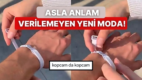 Sevgiliye Hediye Edilen Saç Tokalarından Sonra Yeni Moda Sütyen Askısı Oldu