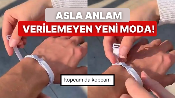 Sevgiliye Hediye Edilen Saç Tokalarından Sonra Yeni Moda Sütyen Askısı Oldu