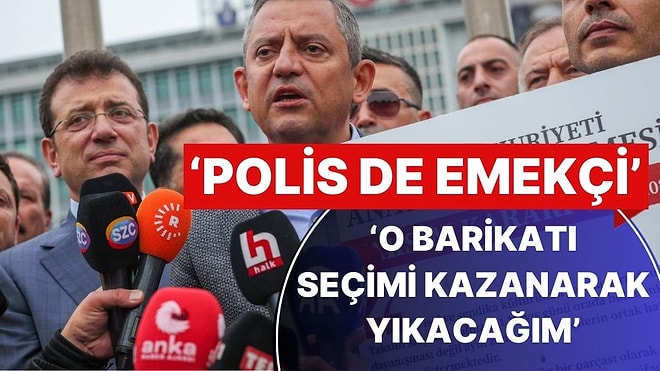 Özgür Özel, Taksim Eleştirilerine Yanıt Verdi, Sandığı İşaret Etti: 'O Barikatı Seçimi Kazanarak Yıkacağım'