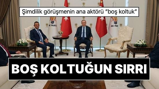 Cumhurbaşkanı Erdoğan ile Özgür Özel Görüşmesine Damga Vuran Detay: Boş Koltuğun Sırrı!