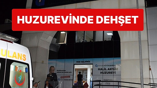 Huzurevinde Dehşet: Bıçakla 2 Kişiyi Öldürdü, 1 Kişiyi Yaraladı