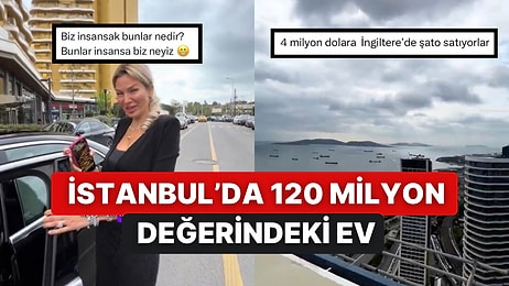 İstanbul’da Değeri 120 Milyon TL Olan Ev Sosyal Medyada Gündem Oldu