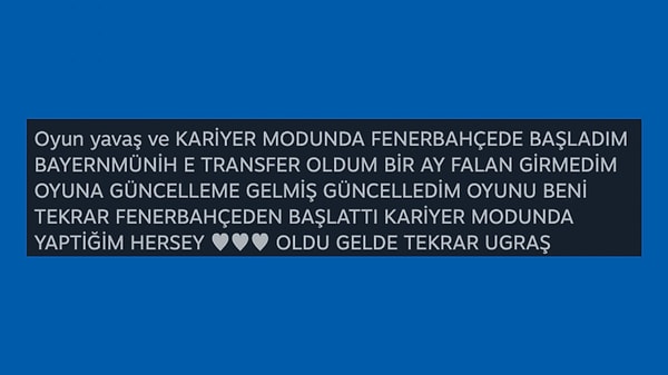 2. Kiralık gittiysen o bir aylık sürede kulübüne geri dönmen gerekmiştir belki? Bunu asla bilemeyiz. 🤷🏻♀️