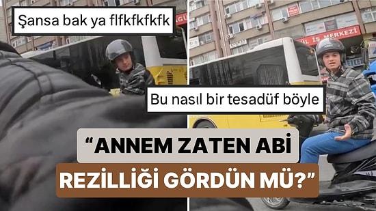 İstanbul'da Motosikletli Bir Gence Çarpan Sürücü Annesi Çıktı: "Annem Zaten, Rezilliği Gördün mü?