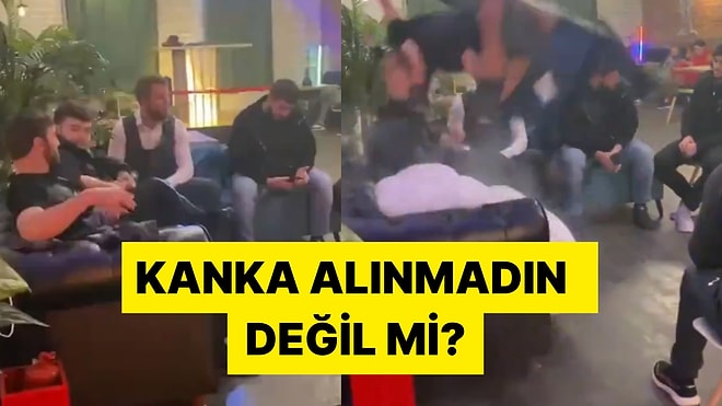 Koltuğunda Otururken Arkadaşlarının Yaptığı Şakaya Maruz Kalan Adam Viral Oldu