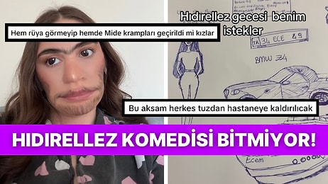 Hıdırellez Dilekleri Bir Yandan Tuz Yiyip Uyuyanlar Bir Yandan: TikTok Kullanıcıları Yine Güldürmeyi Başardı