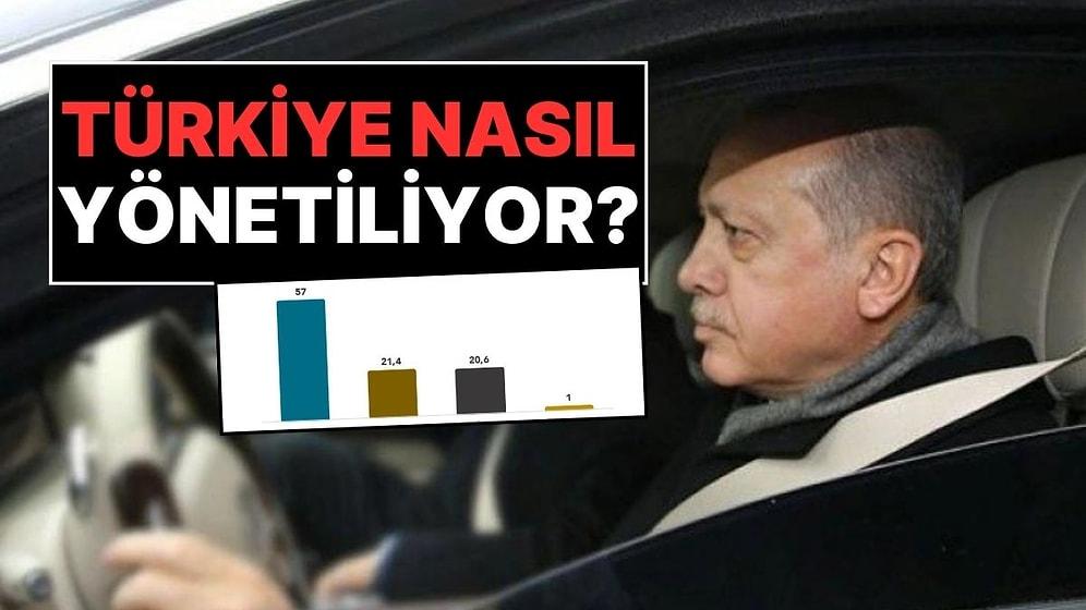 "Türkiye Nasıl Yönetiliyor?" Anketinde Dikkat Çeken Sonuçlar!