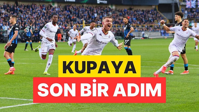 Fiorentina UEFA Avrupa Konferans Ligi'nde Üst Üste İkinci Kez Finale Yükseldi!