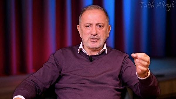 Gazeteci Fatih Altaylı, Akşener'in görüşmede oğlu için Erdoğan'dan Paris Büyükelçiliği'ni istediğini söyledi.