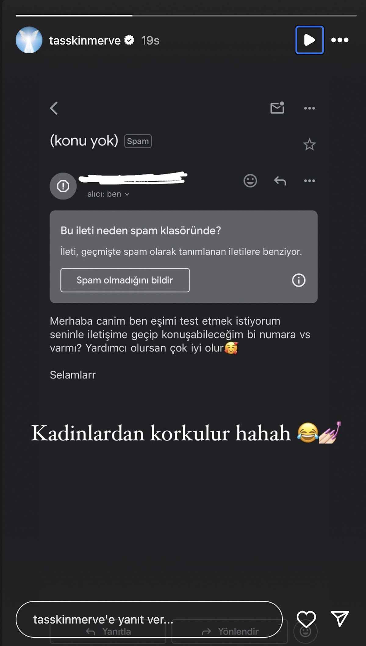 Bir Dönem Seks İşçiliği Yaptığını Söyleyen Merve Taşkın Kadın Takipçisinden Gelen İlginç Mesajı