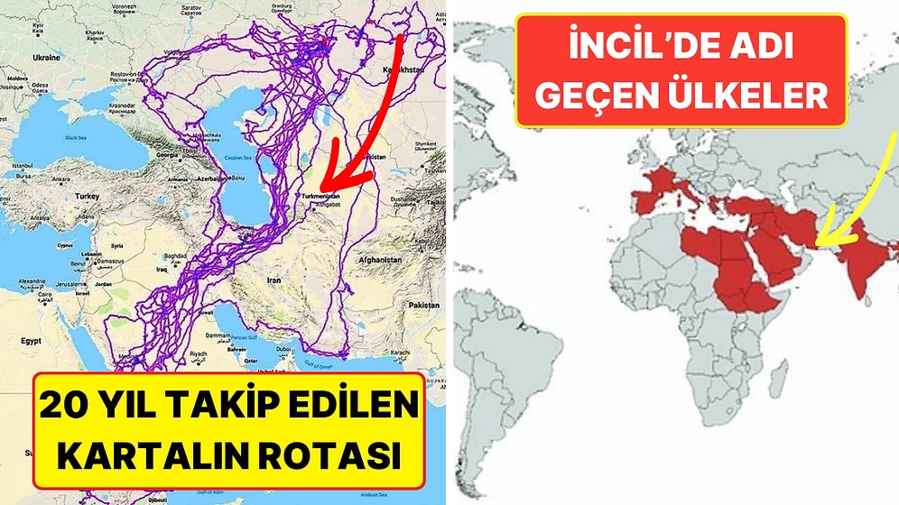 Her Biri Bin Kelimeye Değer Birbirinden Değerli Bu 15 Harita Hayata Olan Bakış Açınızı Değiştirecek