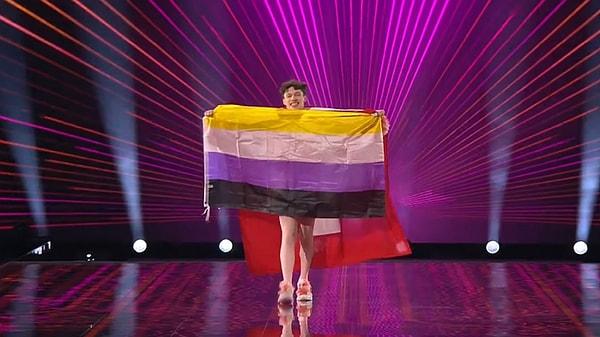 Avrupa Yayın Birliği'nin, yarışmacıların propaganda yapmalarını engellemesi ve LGBT bayraklarının kullanımını kısıtlaması başta yarışmanın birincisi Nemo olmak üzere pek çok yarışmacının tepkisini çekmişti.