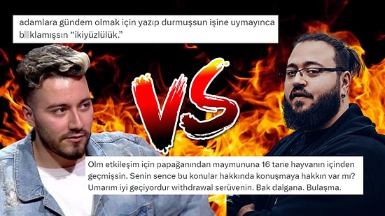 Jahrein ve Enes Batur Twitter'da Birbirlerine Girdi: Drama Drama Yumurtladı!